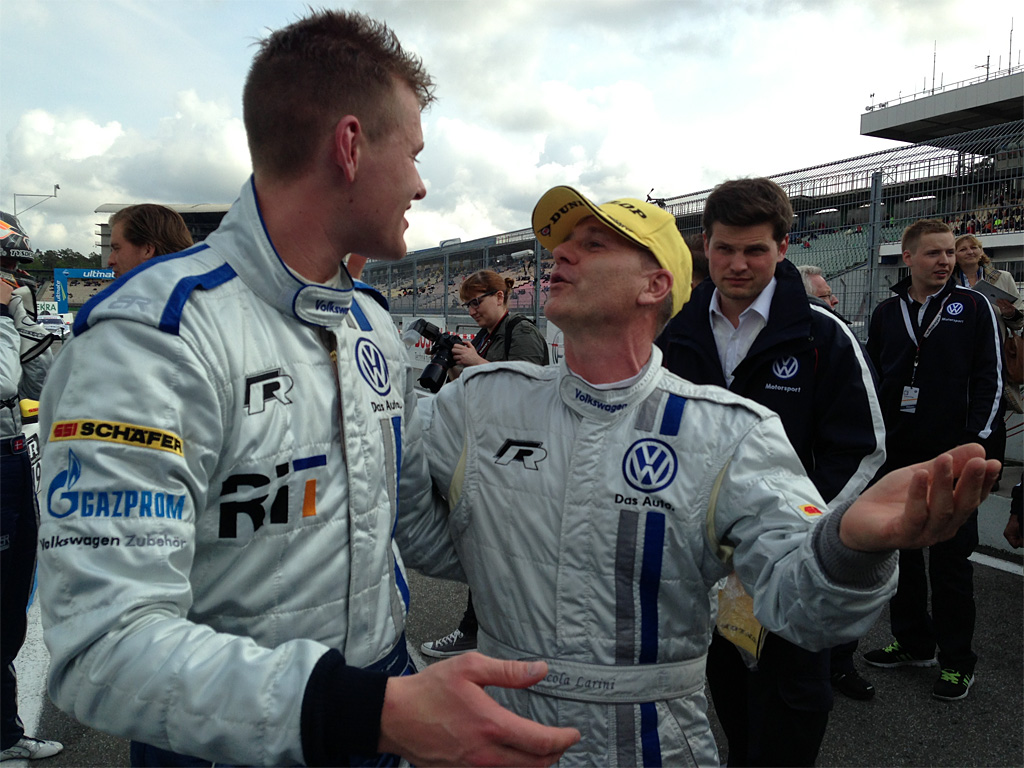 Kasper H. Jensen og Nicola Larini
(Foto: www.kasperhjensen.com)